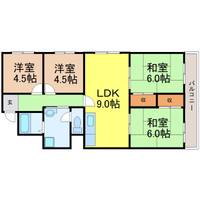 愛知県名古屋市熱田区野立町1(マンション)の賃貸物件の間取り