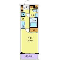 メイクスデザイン武蔵関EASTの間取り
