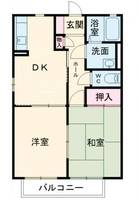 京都府福知山市旭が丘(アパート)の賃貸物件の間取り