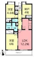 物件の間取り画像