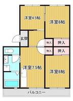 物件の間取り画像