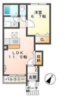 物件の間取り画像