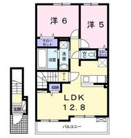 アルシオーネDの間取り