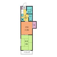 マルキハイツIの間取り