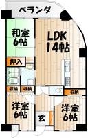 物件の間取り画像