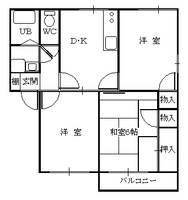 物件の間取り画像