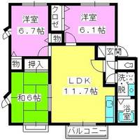 物件の間取り画像