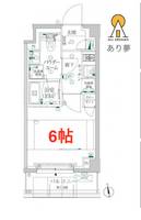 神奈川県横浜市神奈川区青木町(マンション)の賃貸物件の間取り