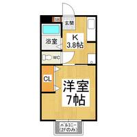 パインフィールド3号の間取り