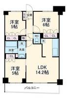 オープンレジデンシア和光プレイスの間取り