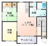 物件の間取り画像