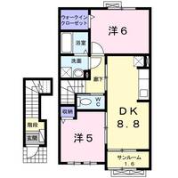 アクア・リヴェール村国 Iの間取り