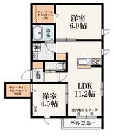 プランドール 羽衣の間取り