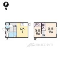 高岡アパートの間取り