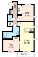 物件の間取り画像