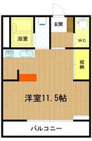 三重県伊勢市御薗町王中島(アパート)の賃貸物件の間取り