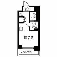 神奈川県横浜市西区中央2(マンション)の賃貸物件の間取り