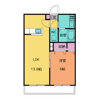 ミューベル ラビアンAの間取り