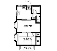 物件の間取り画像