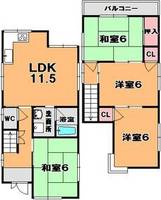物件の間取り画像