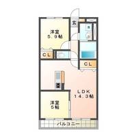 物件の間取り画像