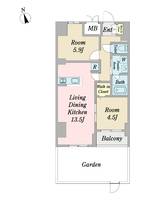 物件の間取り画像