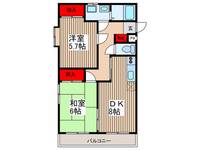 グレ-ハイツの間取り