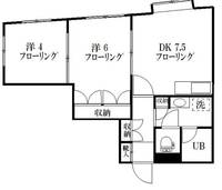 東京都港区白金1(マンション)の賃貸物件の間取り