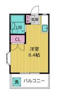 東京都世田谷区三軒茶屋2(マンション)の賃貸物件の間取り