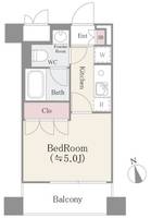 千葉県松戸市本町(マンション)の賃貸物件の間取り