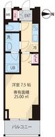 東京都文京区音羽1(マンション)の賃貸物件の間取り