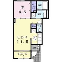 物件の間取り画像