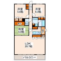 物件の間取り画像
