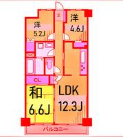 物件の間取り画像