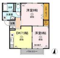 シャトル春水 A棟の間取り
