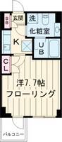 ステージグランデ府中東の間取り