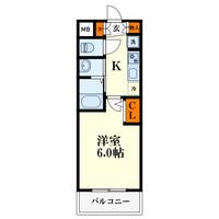 大阪府大阪市東淀川区西淡路4(マンション)の賃貸物件の間取り