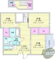 物件の間取り画像