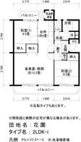 UR花園の間取り