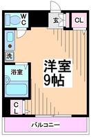 神奈川県川崎市多摩区登戸(マンション)の賃貸物件の間取り