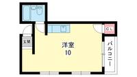 大阪府豊中市本町3(マンション)の賃貸物件の間取り