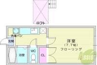 ホワイトキャッスル郡山ビレジA棟の間取り