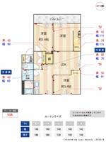 熊本県熊本市南区南高江1の賃貸アパートの間取り