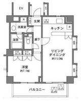 フレール早稲田の間取り