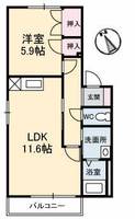 物件の間取り画像