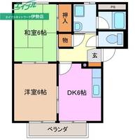 サンフォレストAの間取り