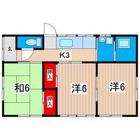 茨城県日立市田尻町4(一戸建)の賃貸物件の間取り