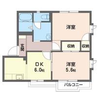 ルミエール茅ヶ崎Bの間取り