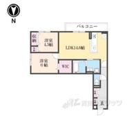 PalaisPoireA棟の間取り