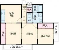 グランドハイツみきまちの間取り